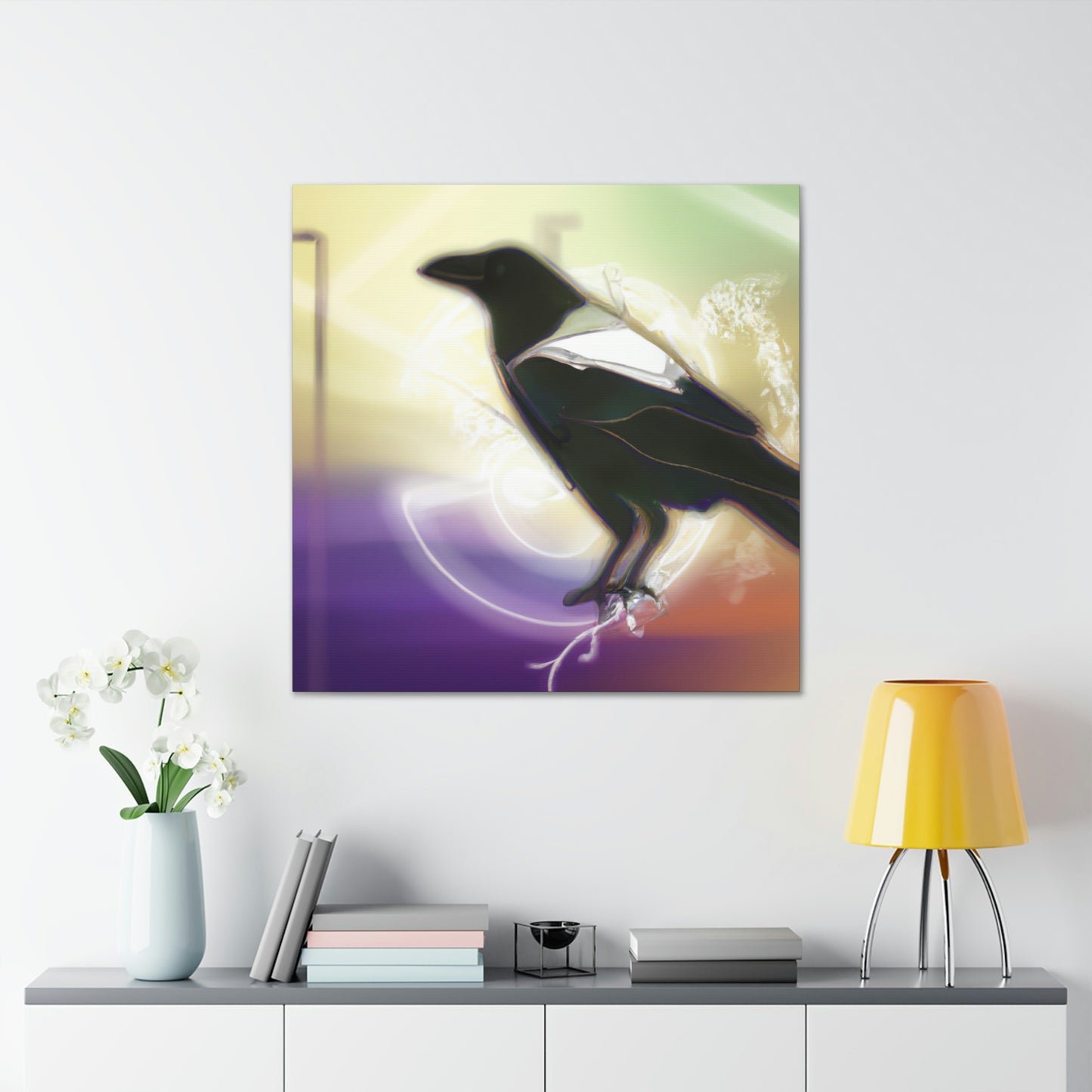 "Crows of the Big Apple" - Canvas