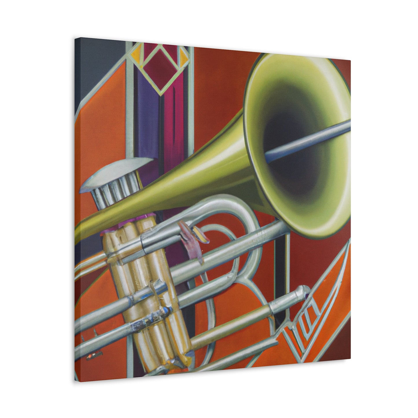 "Tuned Trumpet Symphony" - Canvas