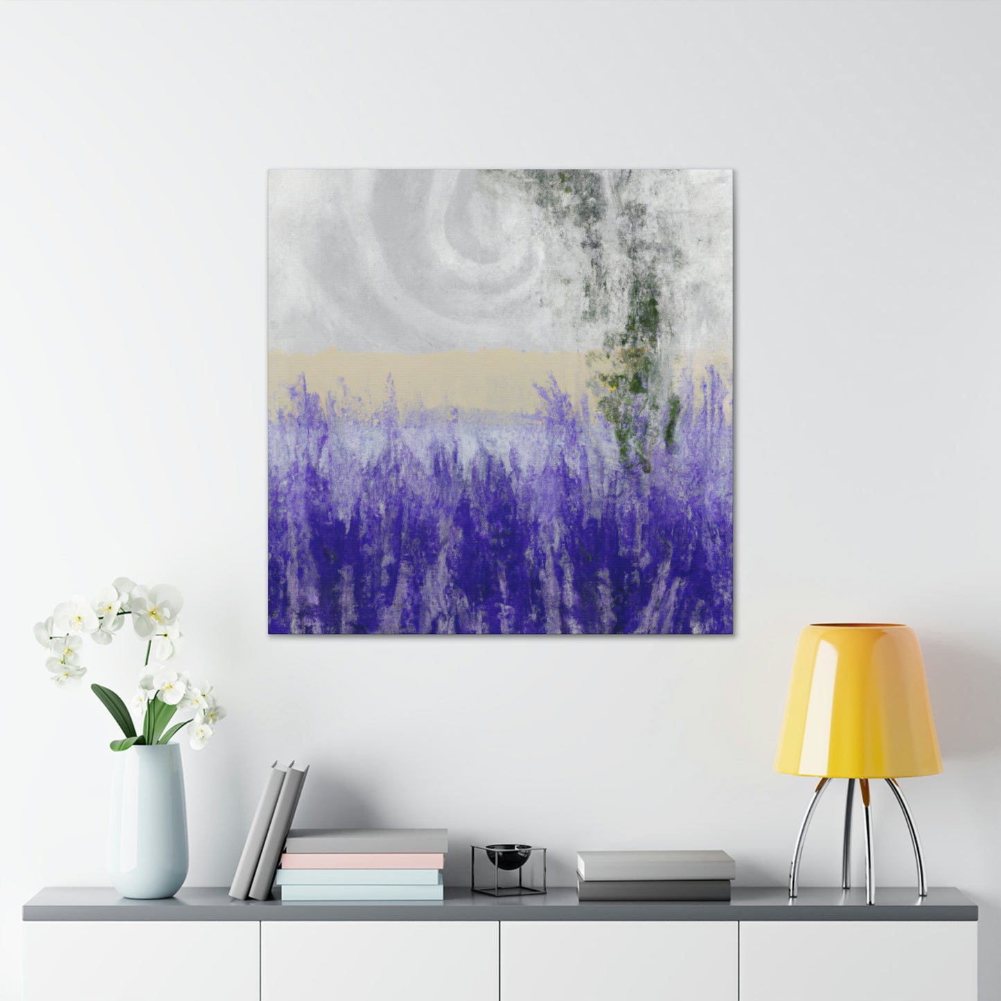 Lavender Dream Eruption - Canvas