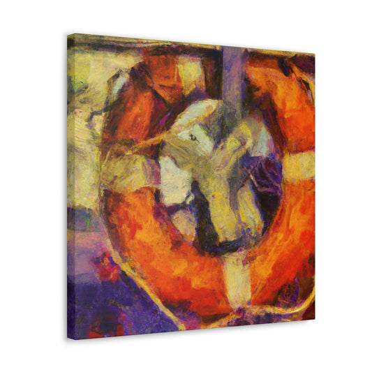 Life Buoy Triumphant - Canvas