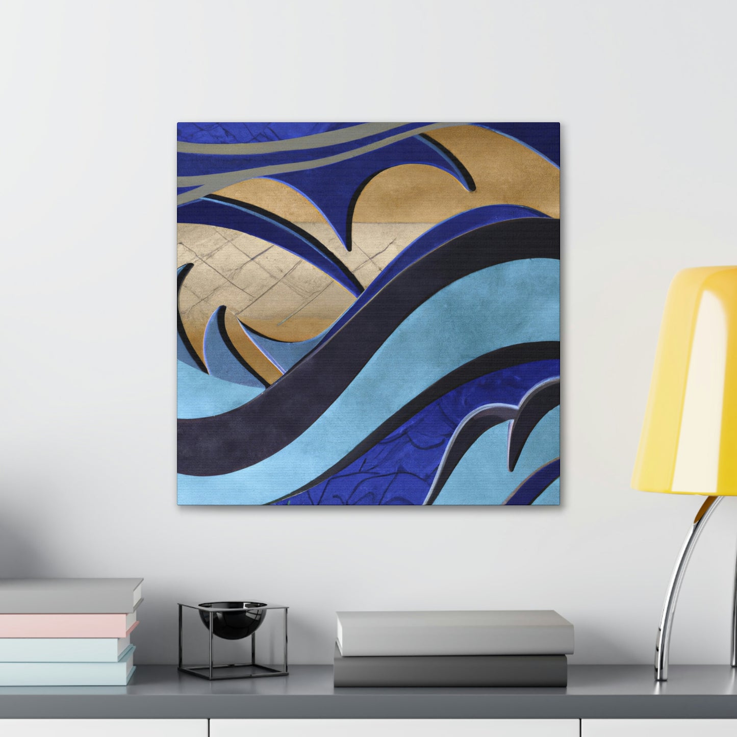 "Ocean Waves Surging On" - Canvas