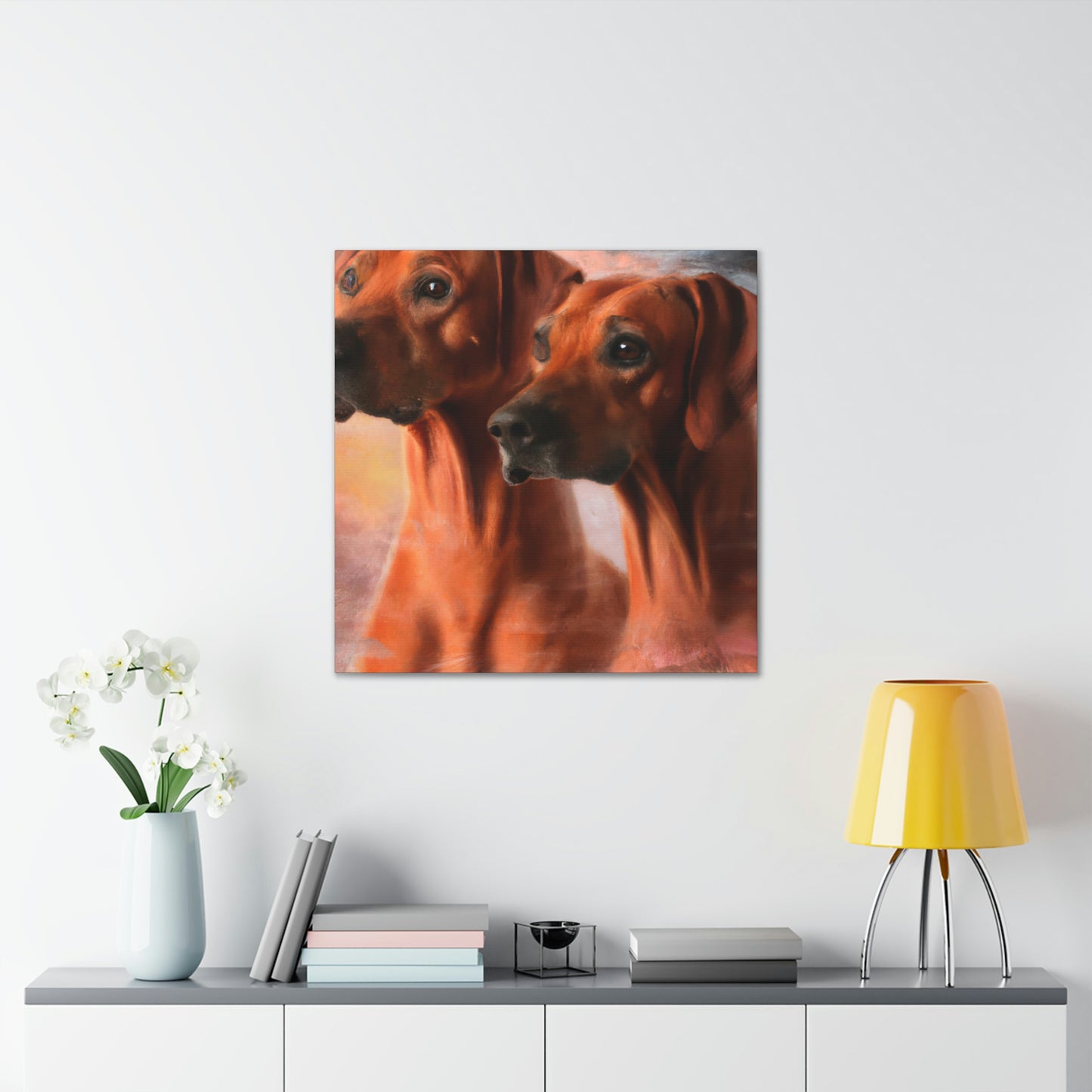 "Ridgeback in Surrealism" - Canvas