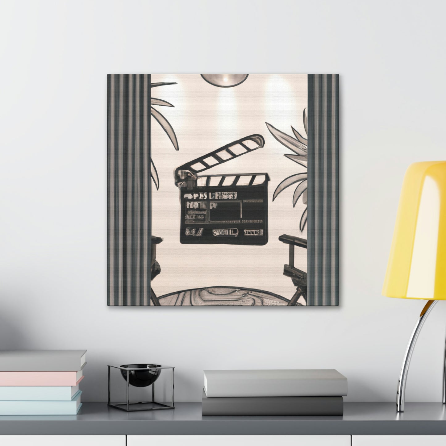 "Cinematic Magic Clapboard" - Canvas