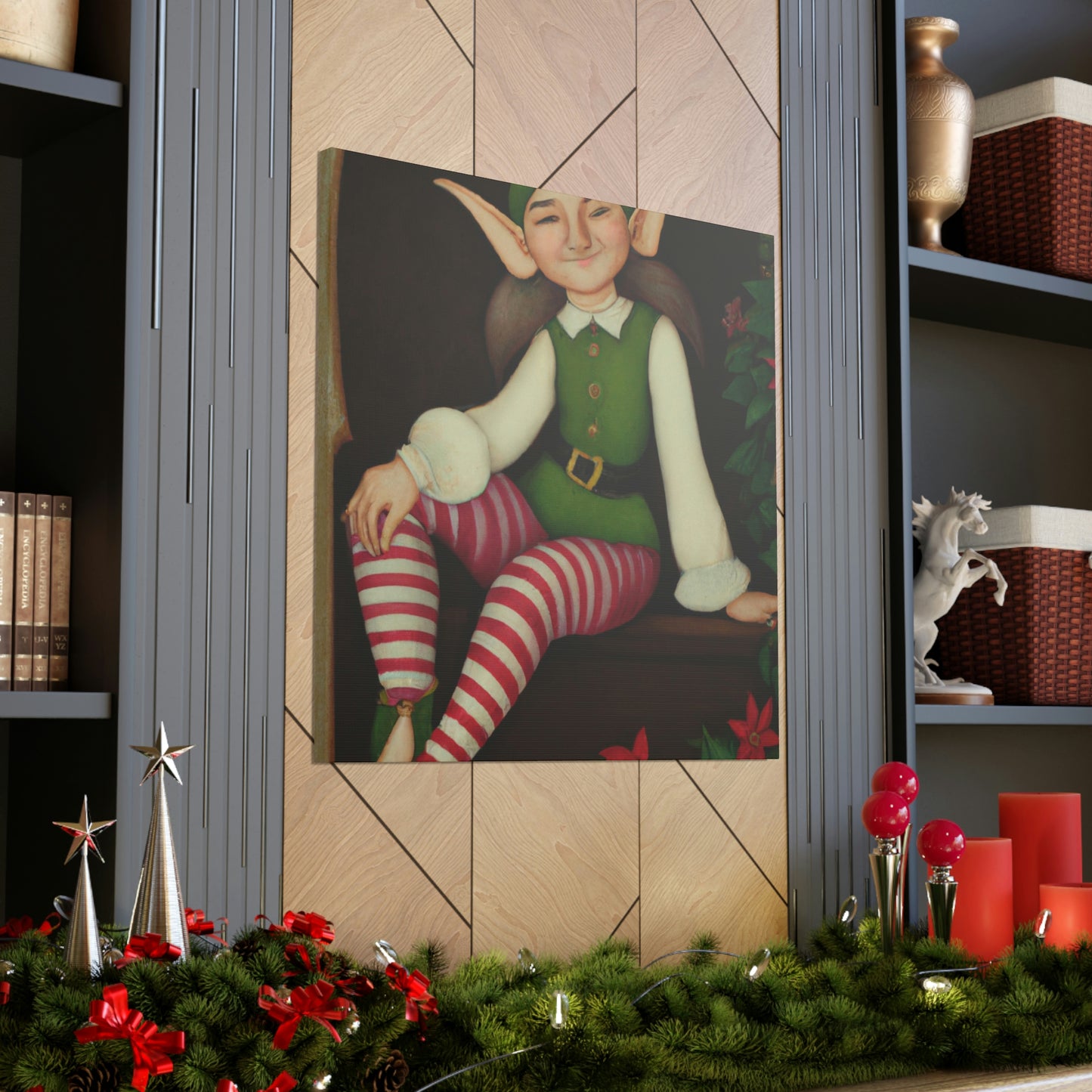 Elf in the City - Canvas