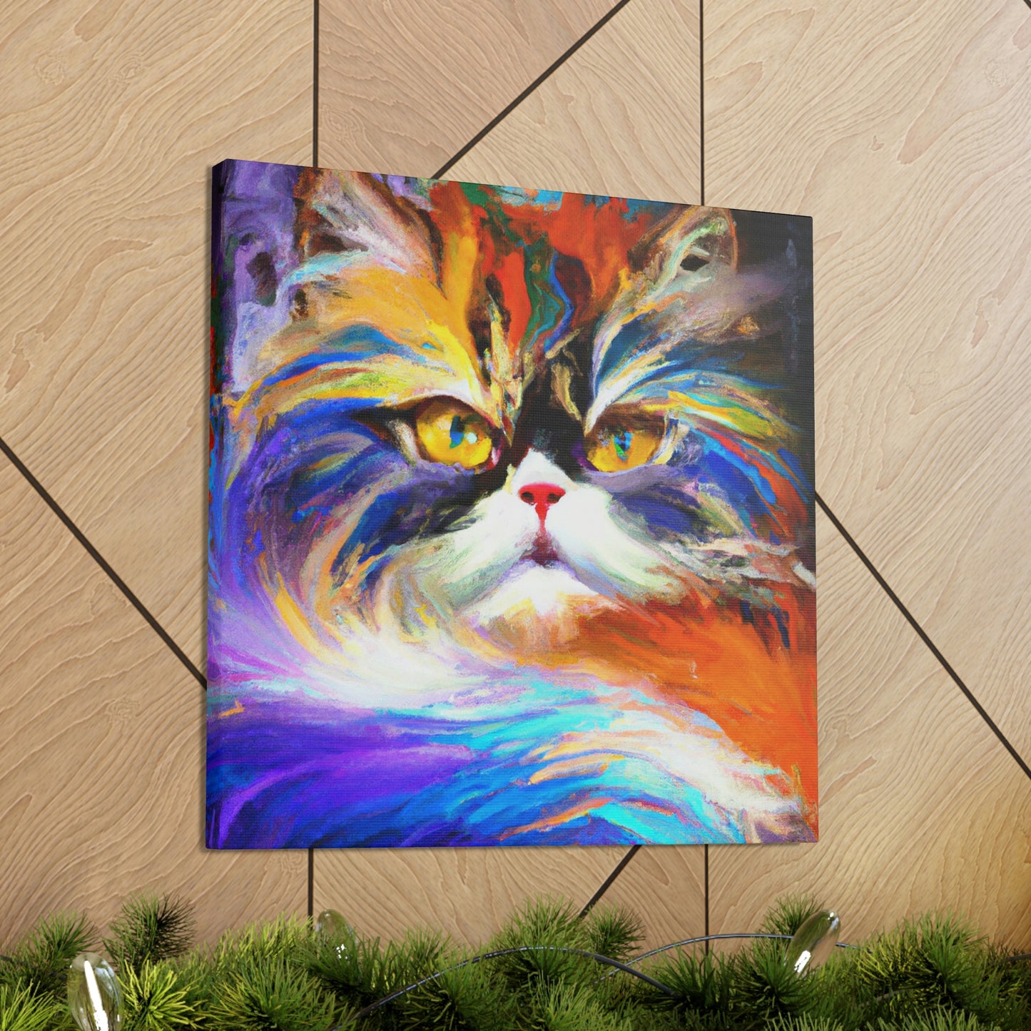 Persian Colorfulness Ablaze - Canvas