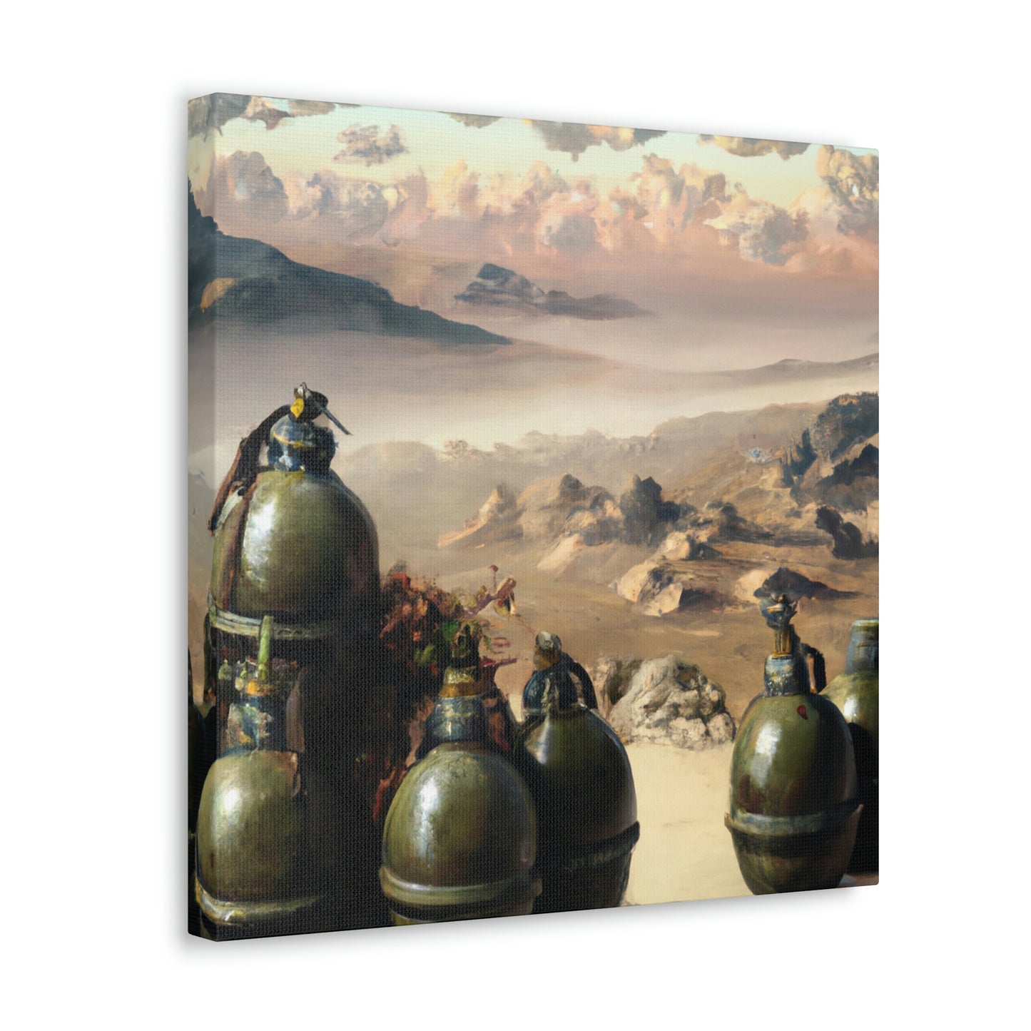 Grenades of War - Canvas