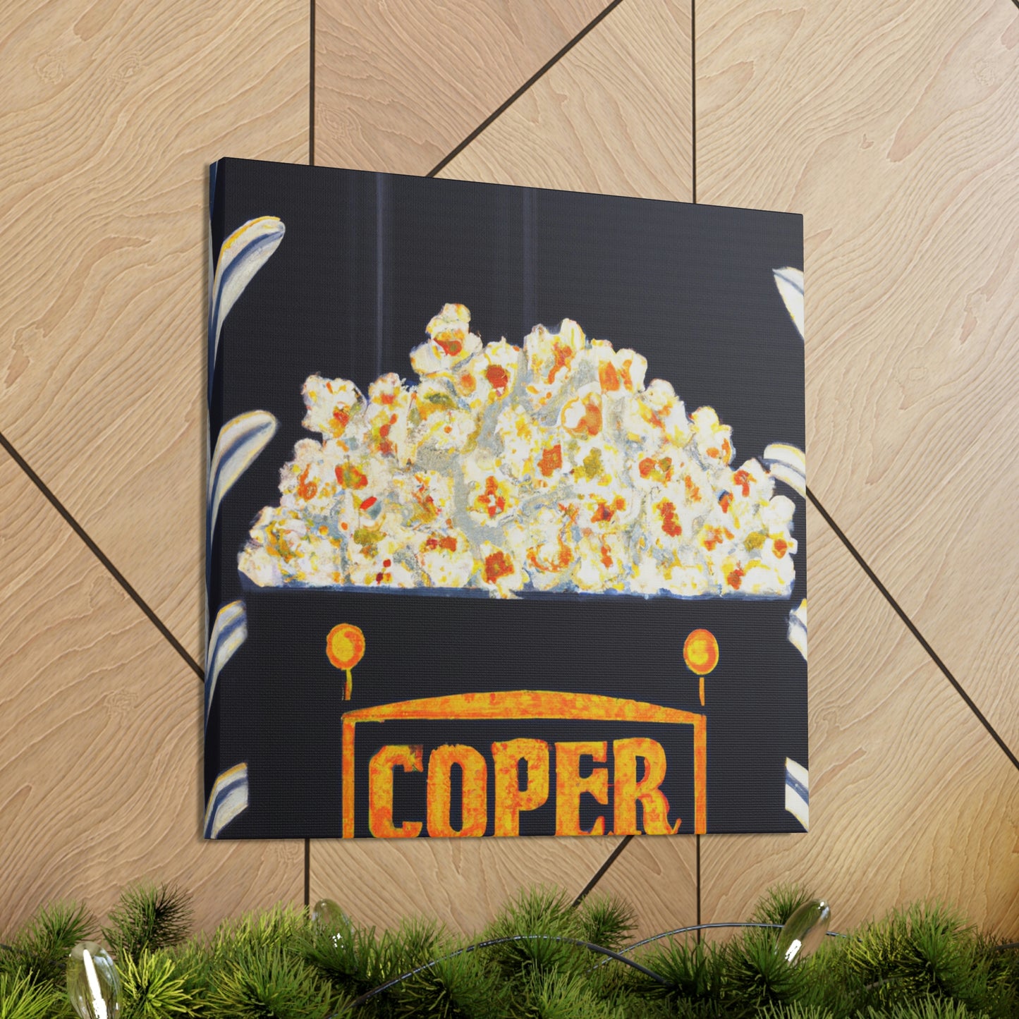 "Popcorn Jazz Jubilee" - Canvas