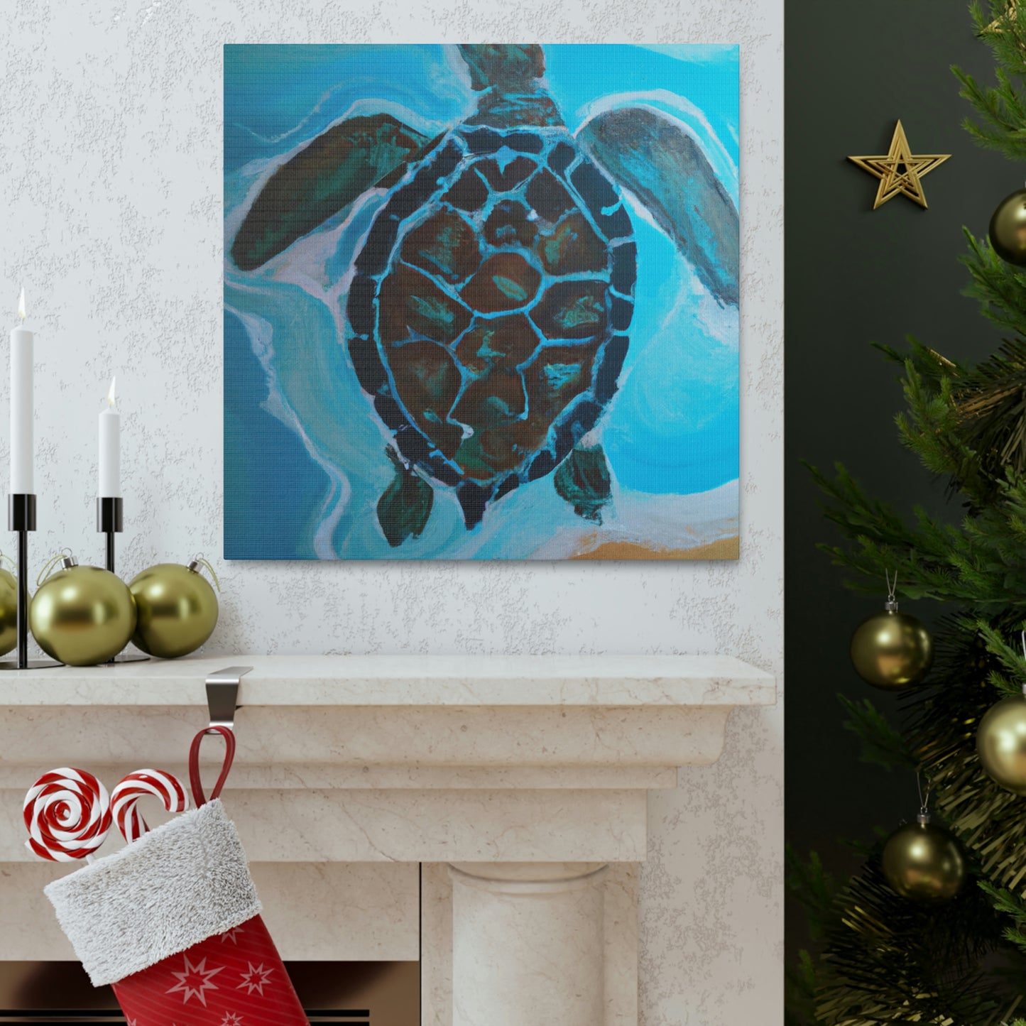 Sea Turtle: Inspire - Canvas