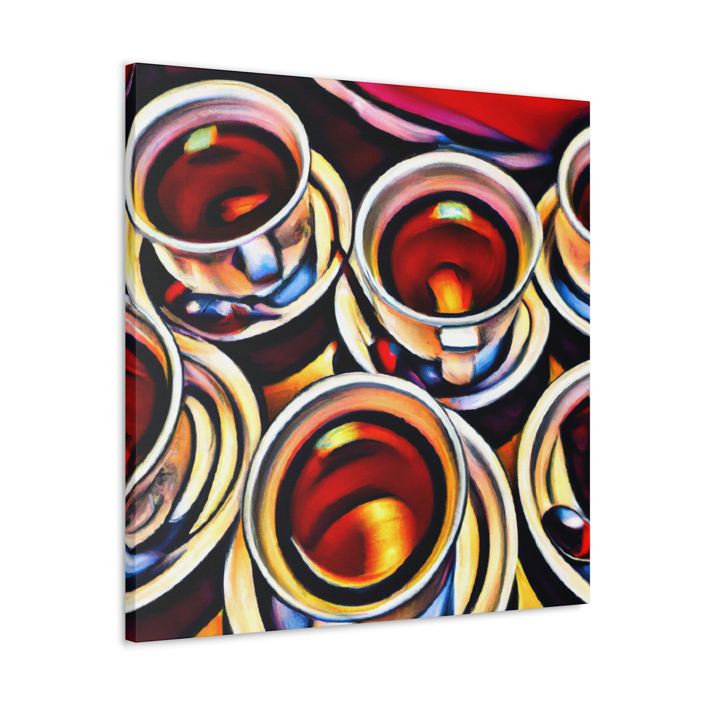 "Cup of Nostalgia Tea" - Canvas