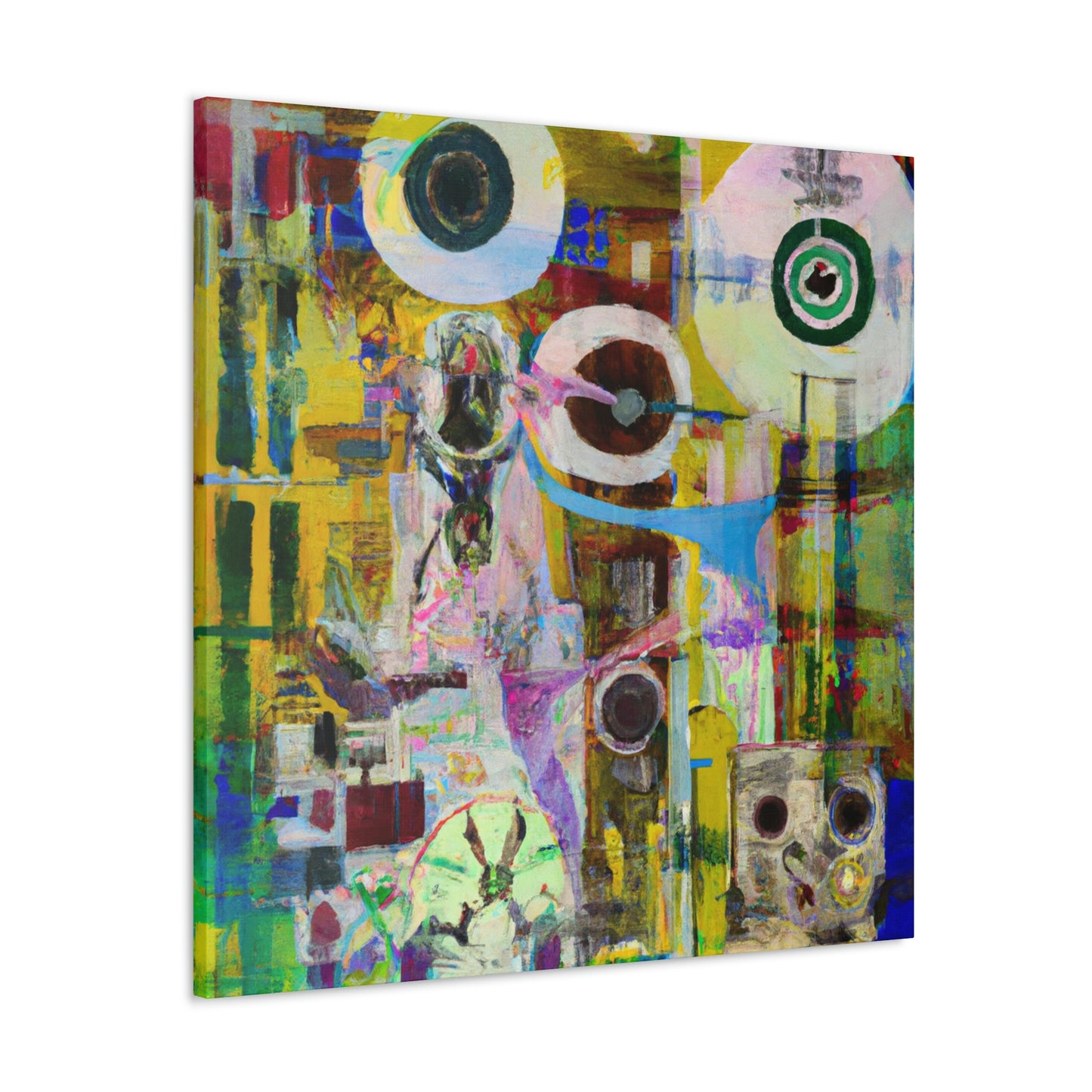 "Reel to Reel Resonance" - Canvas