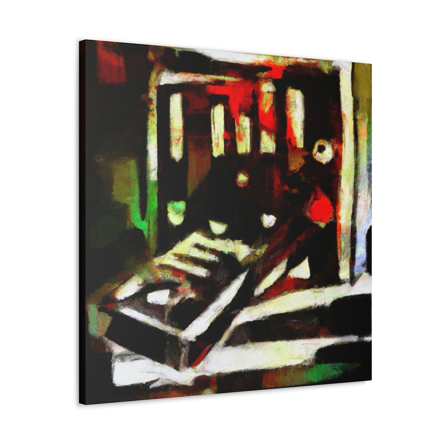 Harmonica Expressionism Joy - Canvas