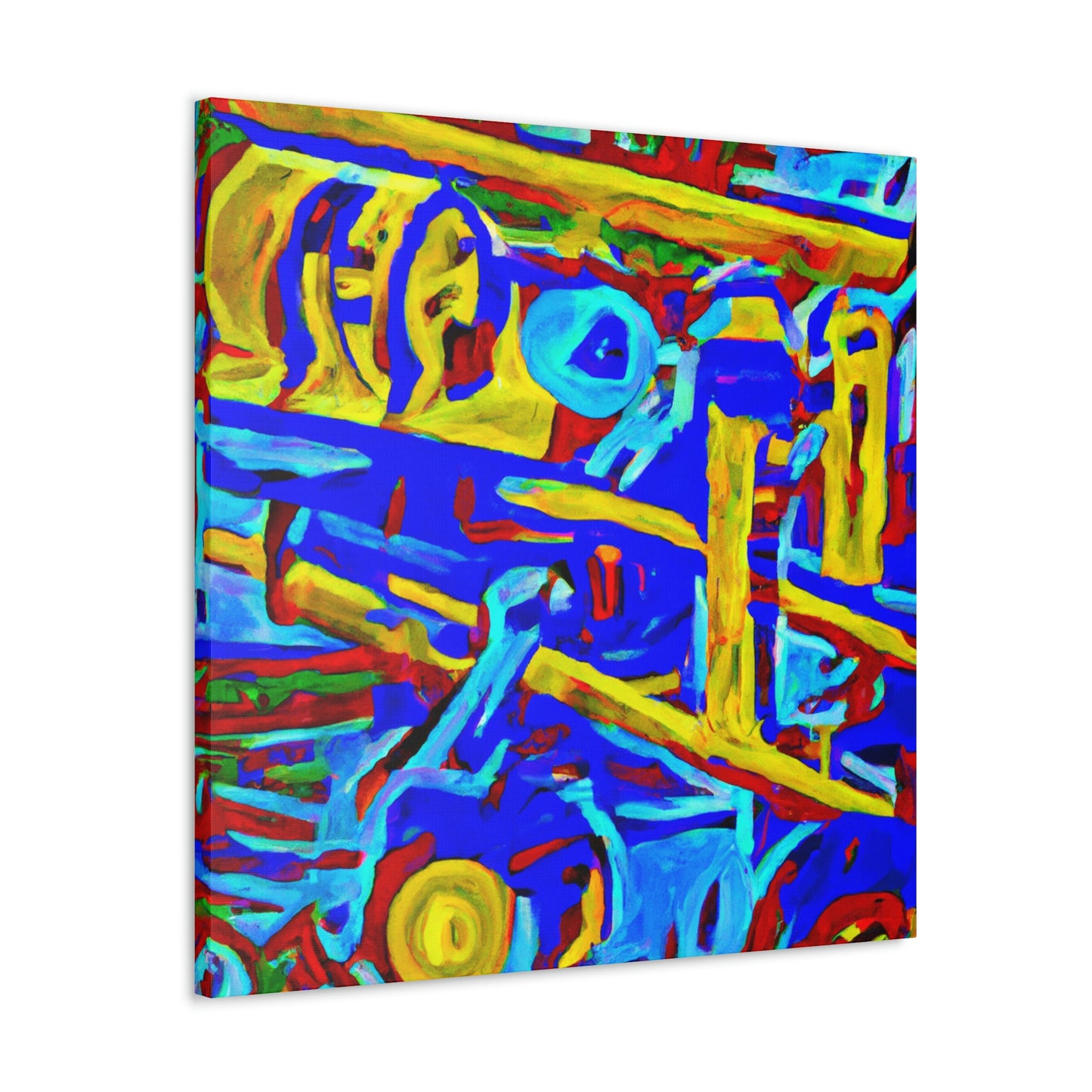 Ammunition in Abstraction - Canvas