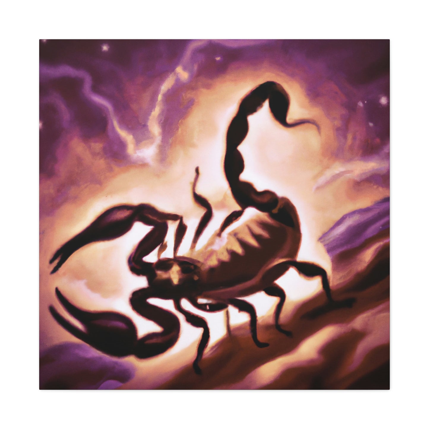 Scorpion Art Deco - Canvas