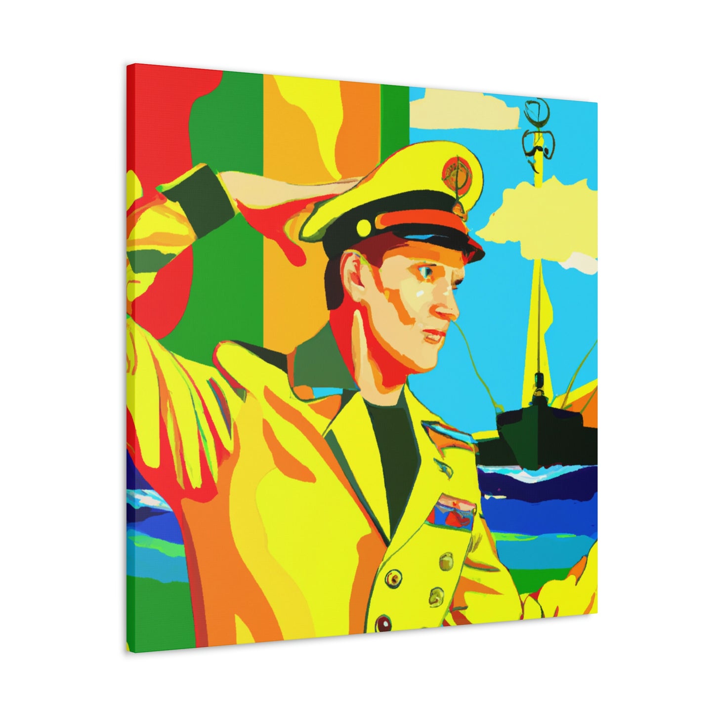 Marines in Pop Art - Canvas