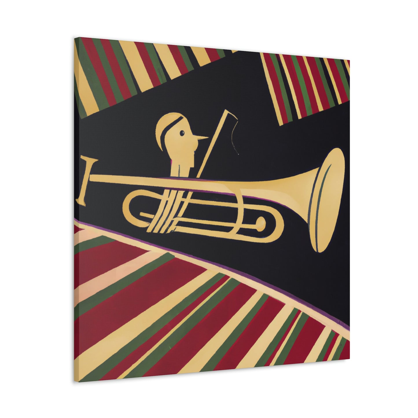 Resounding Jazz Trumpets - Canvas