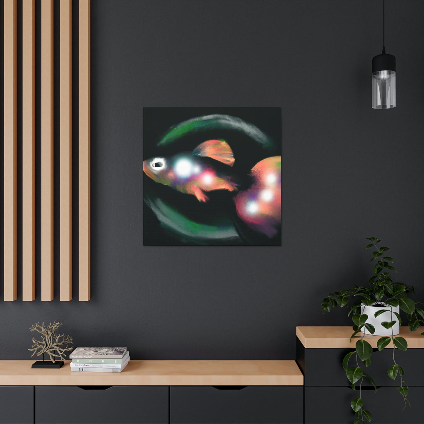 Killifish in Minimalism - Canvas