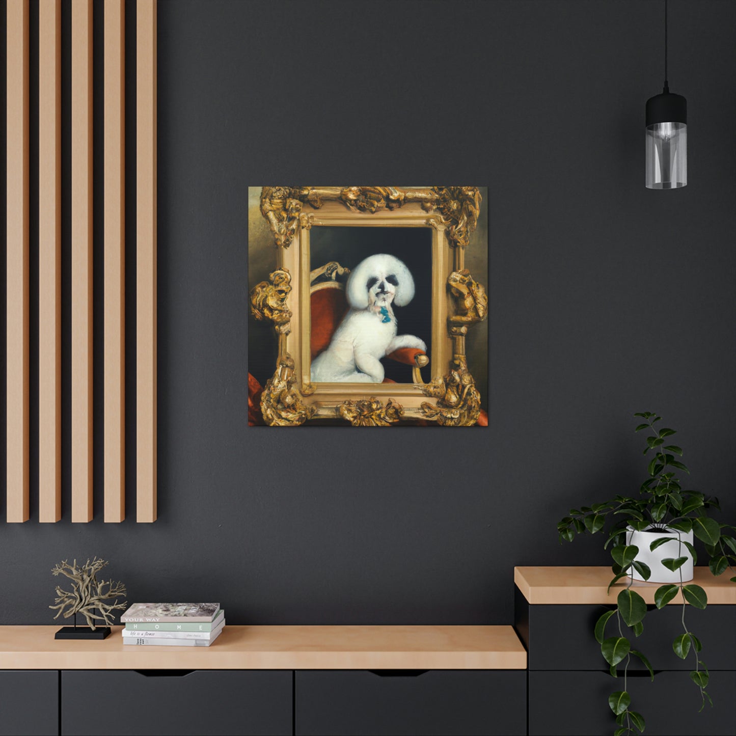 "Bichon Frise Adored" - Canvas