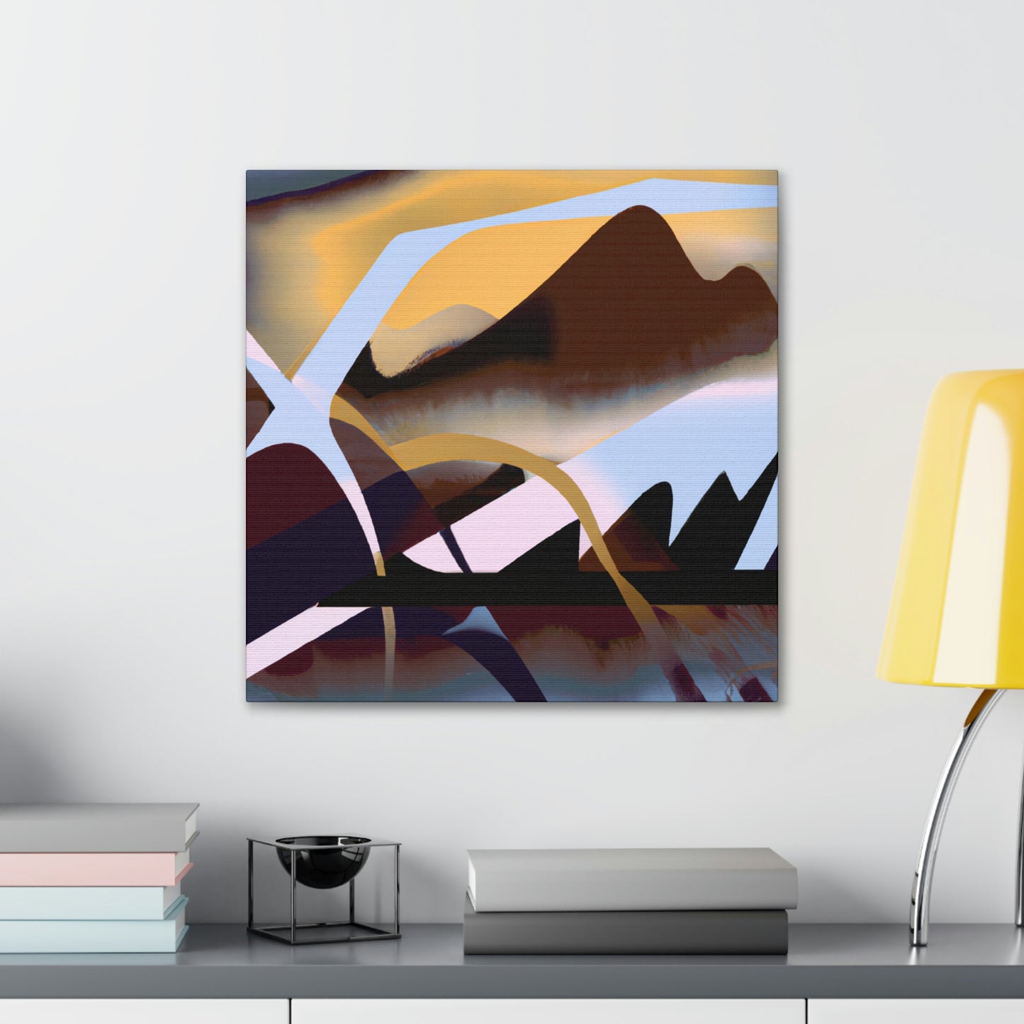 Mountain Reflections 1940 - Canvas