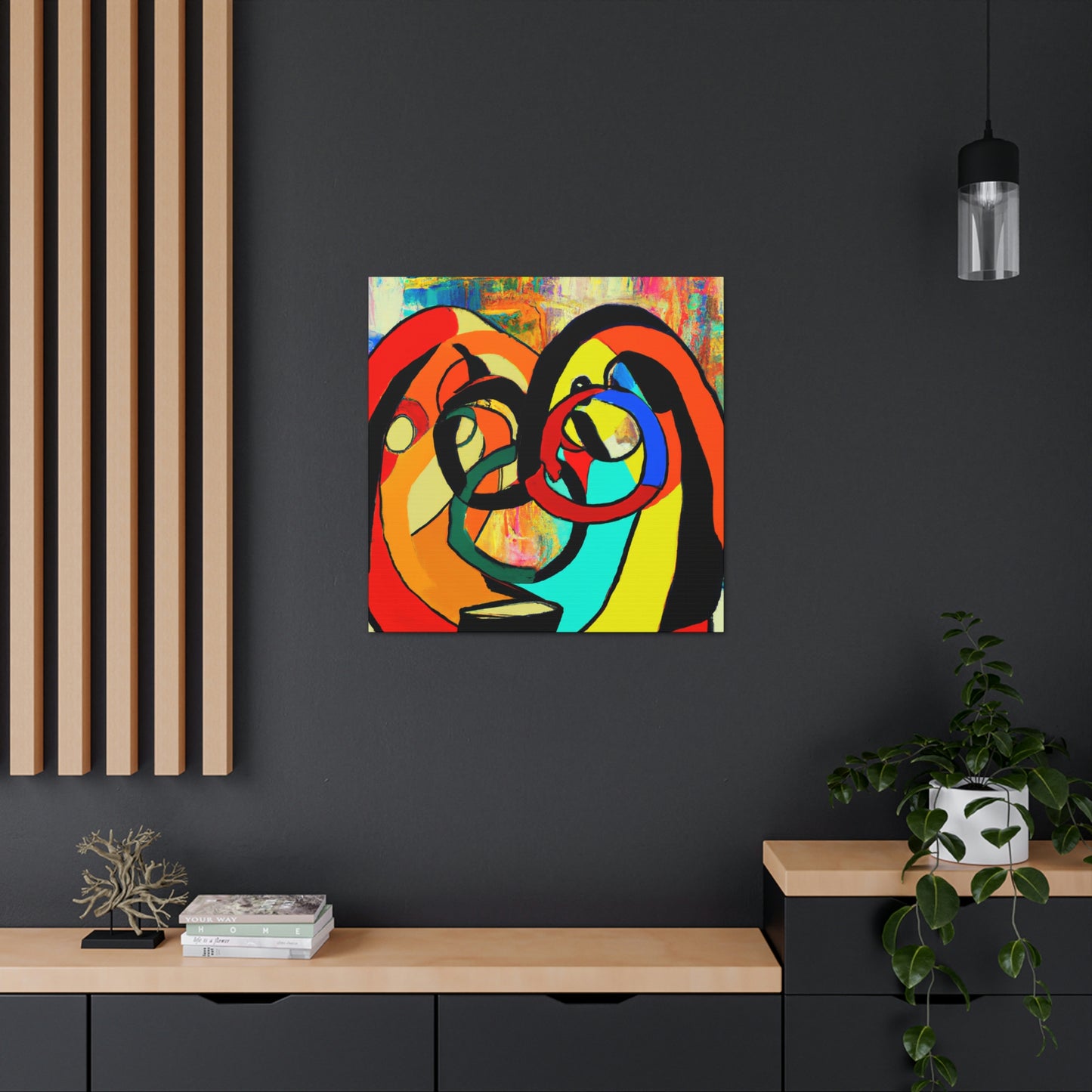 Rings of Eternal Love - Canvas