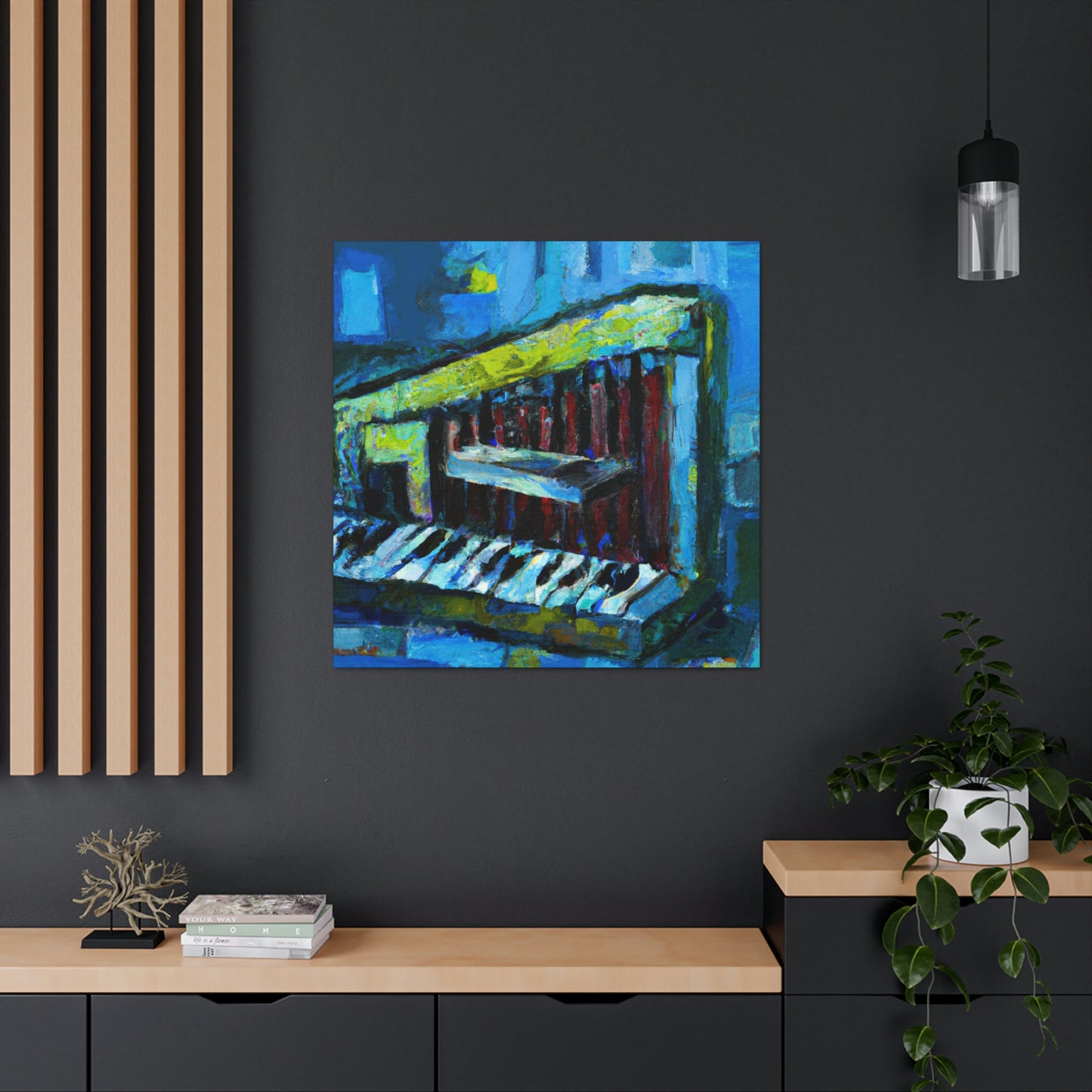 "Harmonica Harmony Awakens" - Canvas