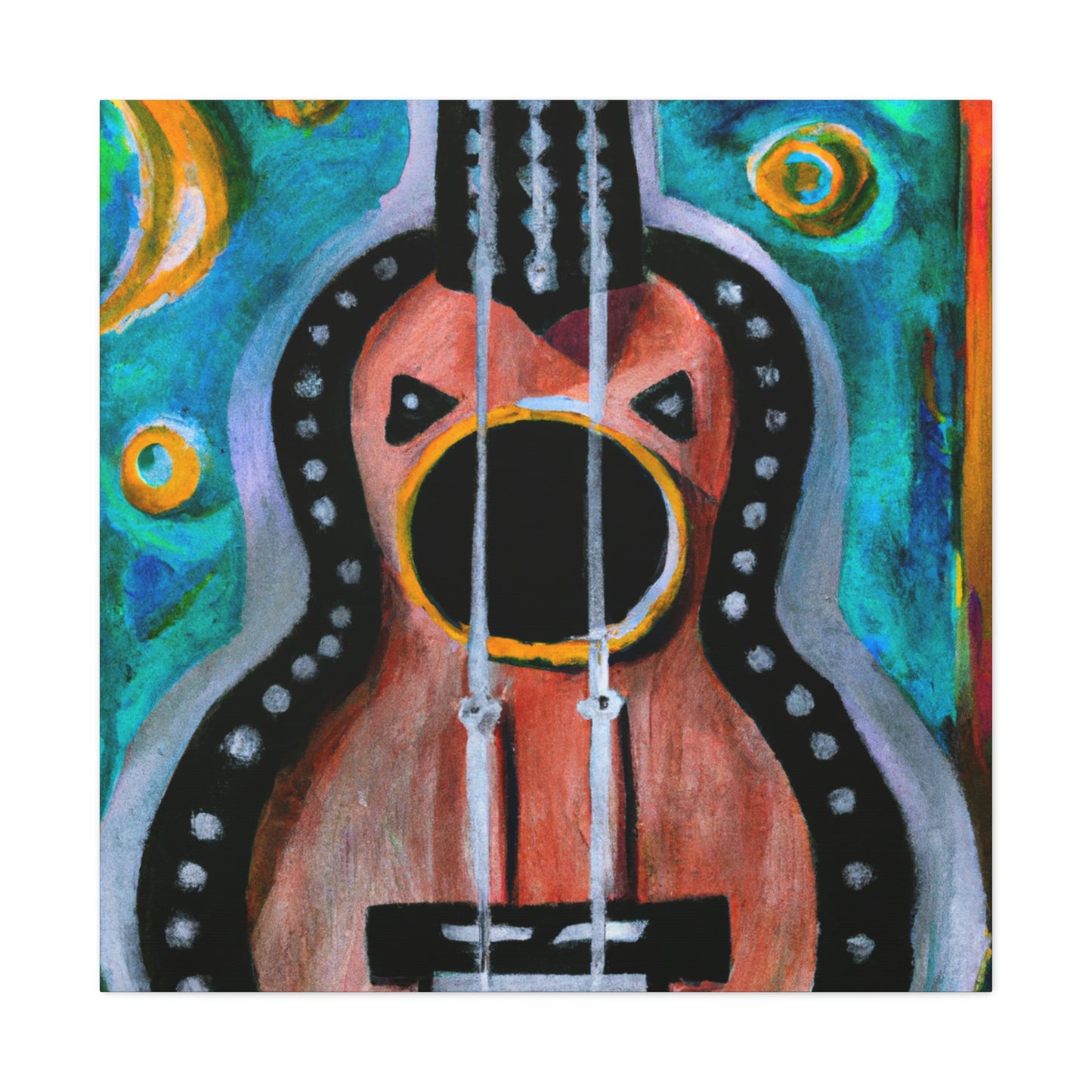 Ukelele of Expressionism - Canvas