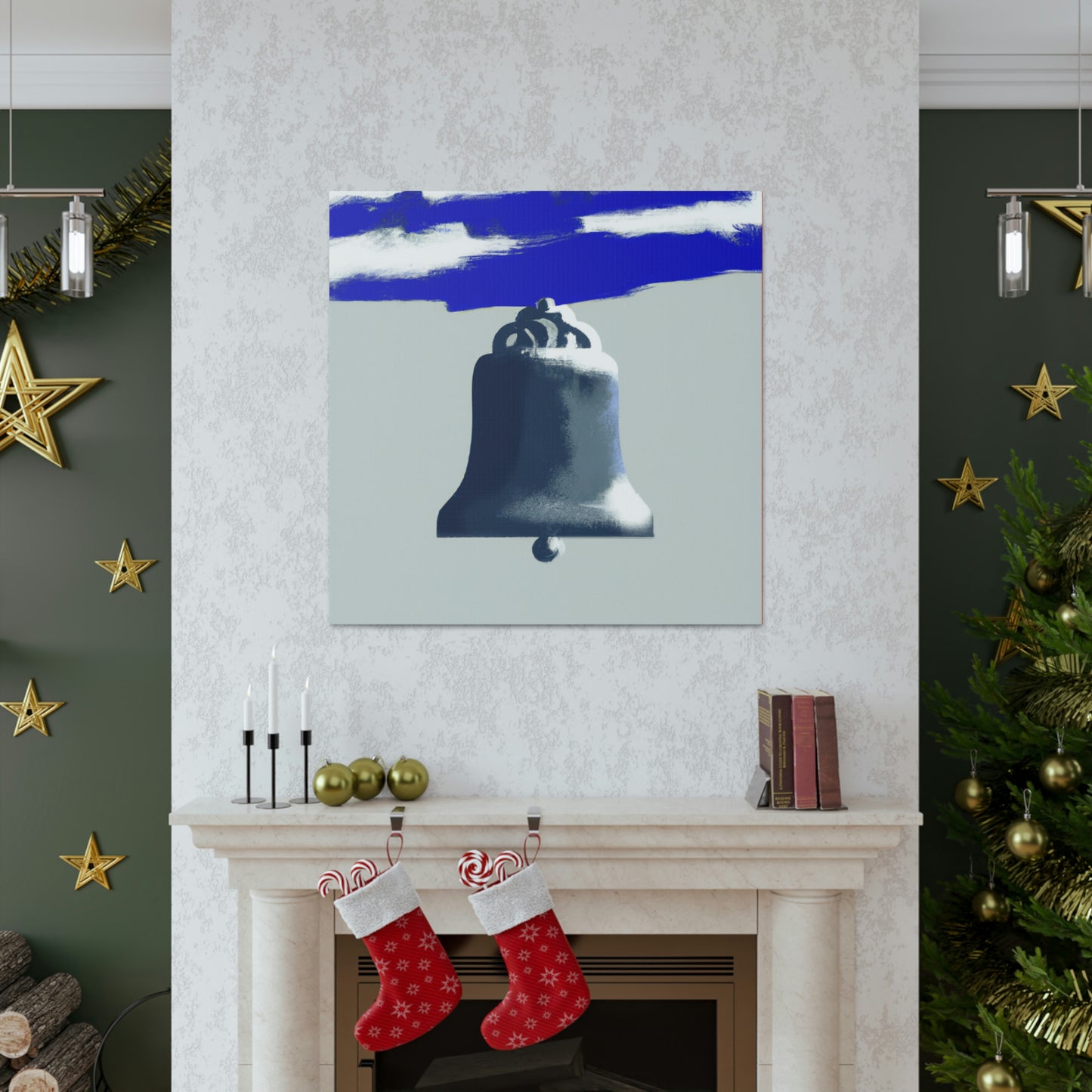 "Liberty Bell Minimalism" - Canvas