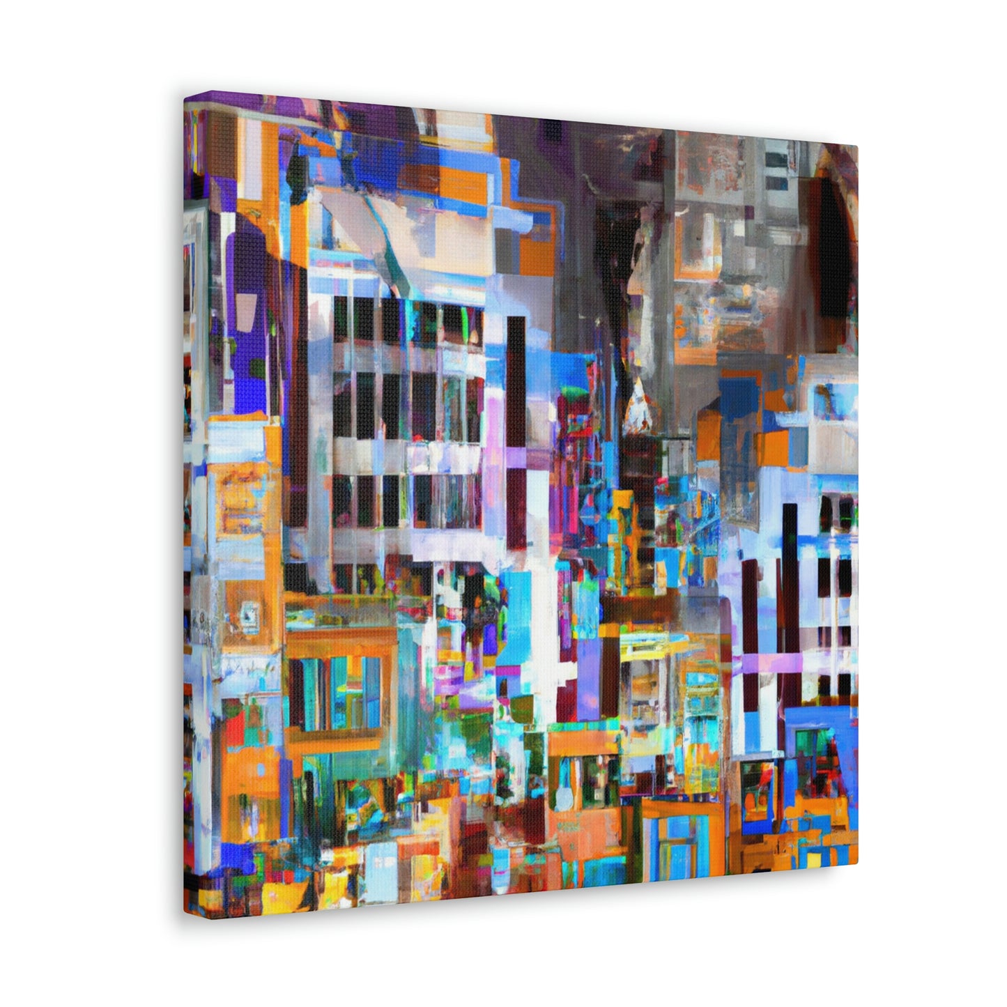 International Style Collage - Canvas