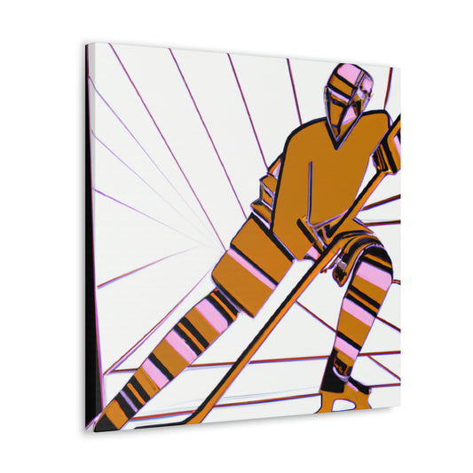 Hockey in Art Deco - Canvas