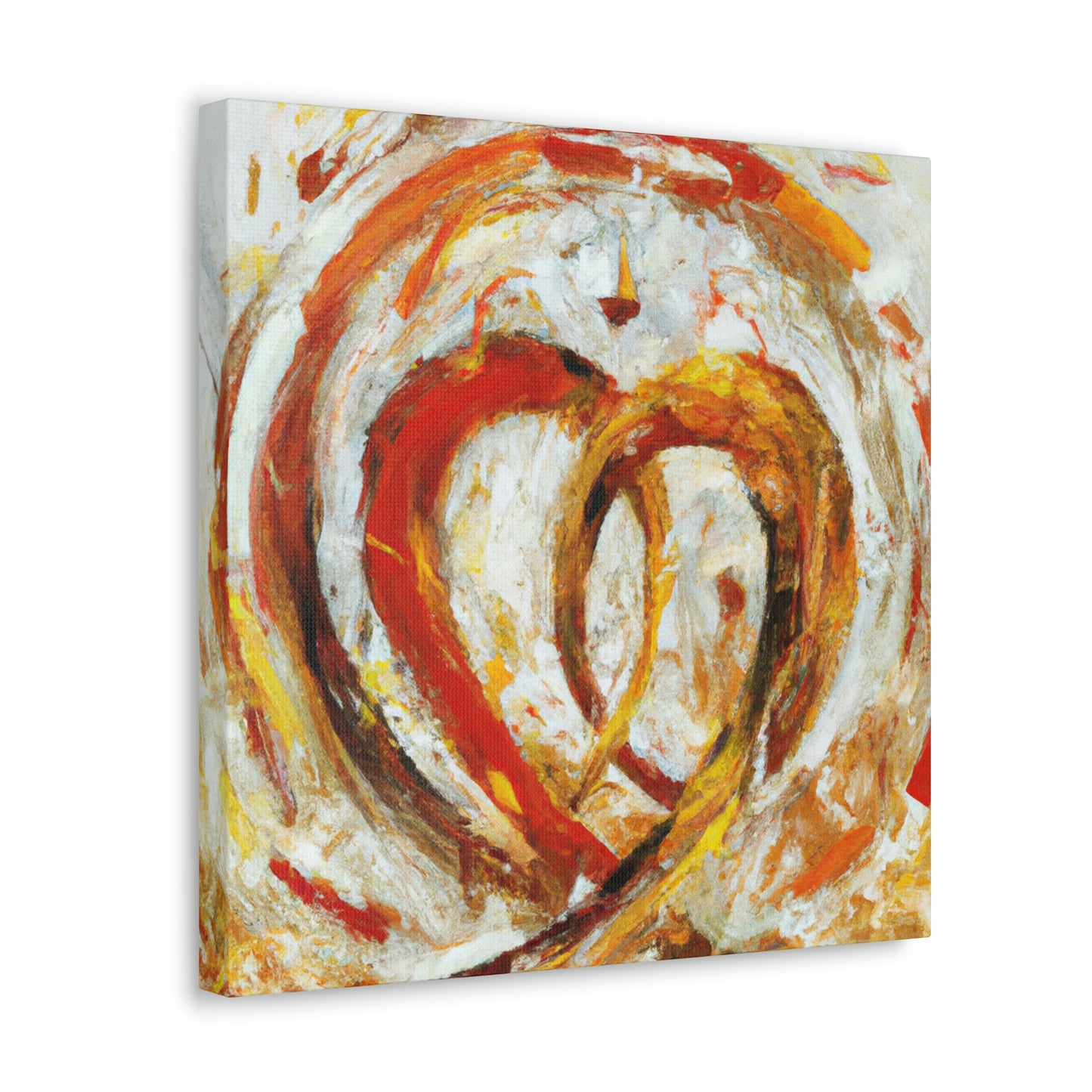 Wedding Rings Abstraction - Canvas