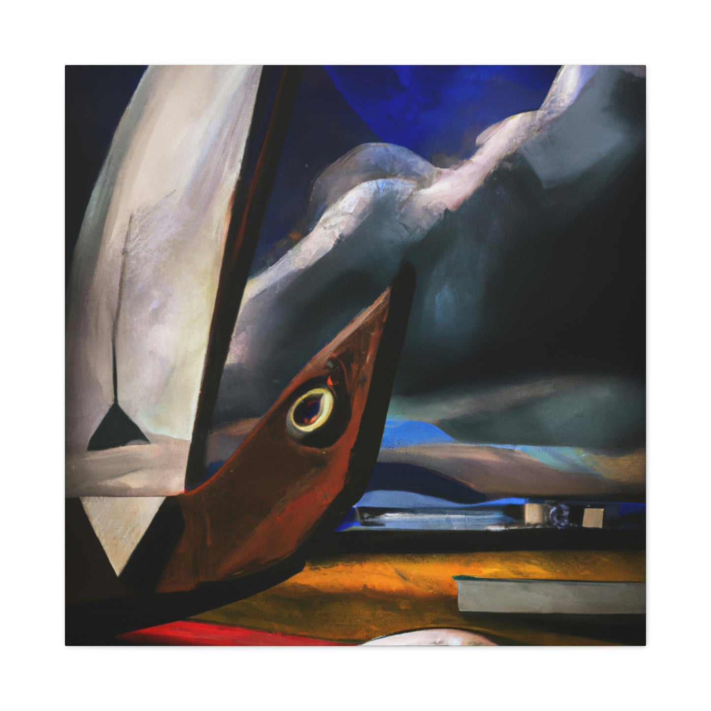 "The Boating Dreamscape" - Canvas