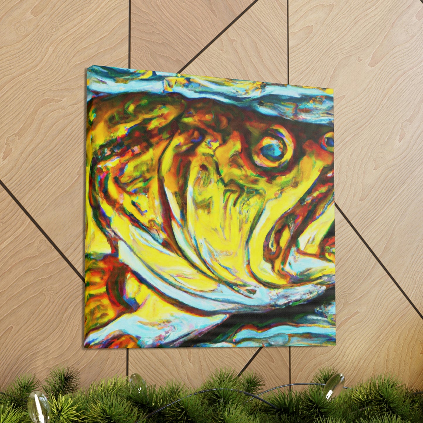 Walleye Splendor Rising - Canvas