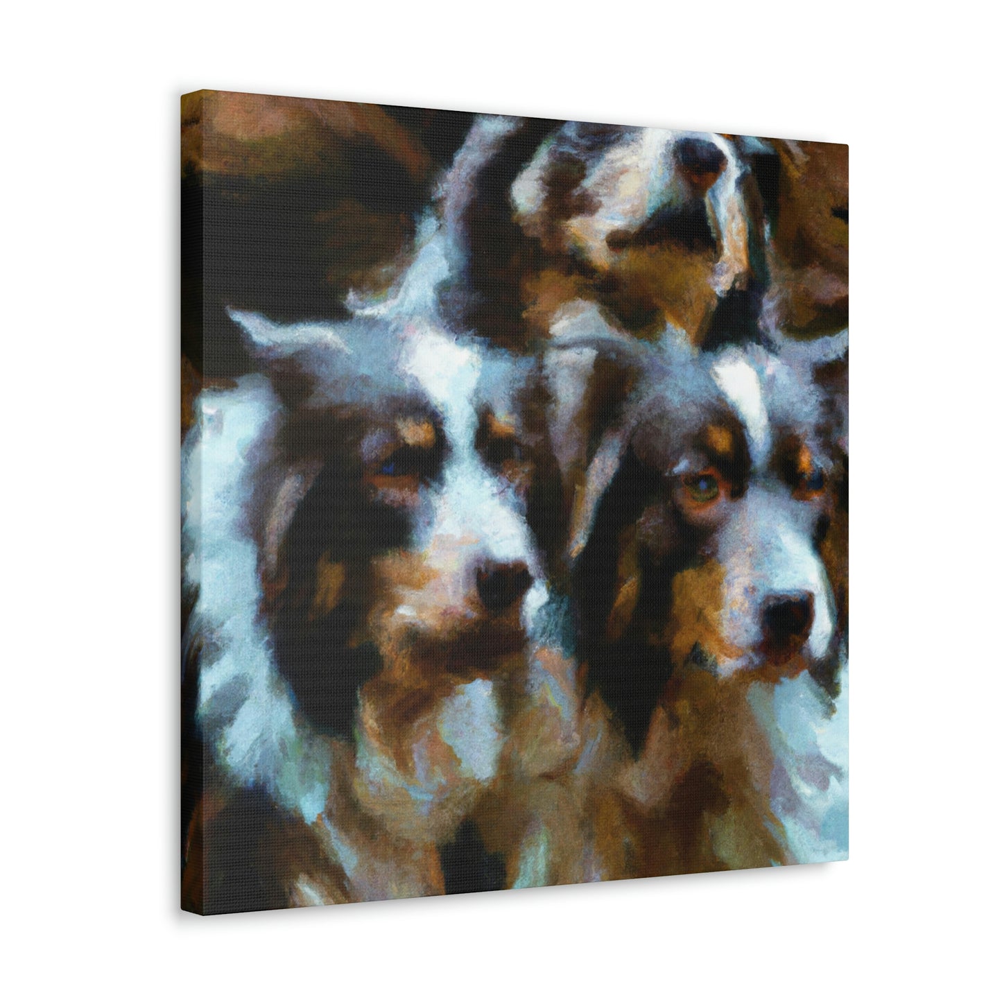 Australian Shepherd Solitude - Canvas