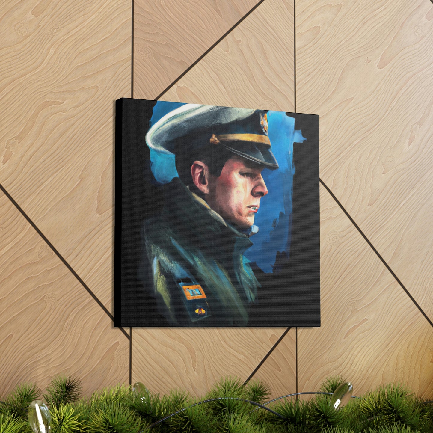 "Glorious Naval Aviator" - Canvas