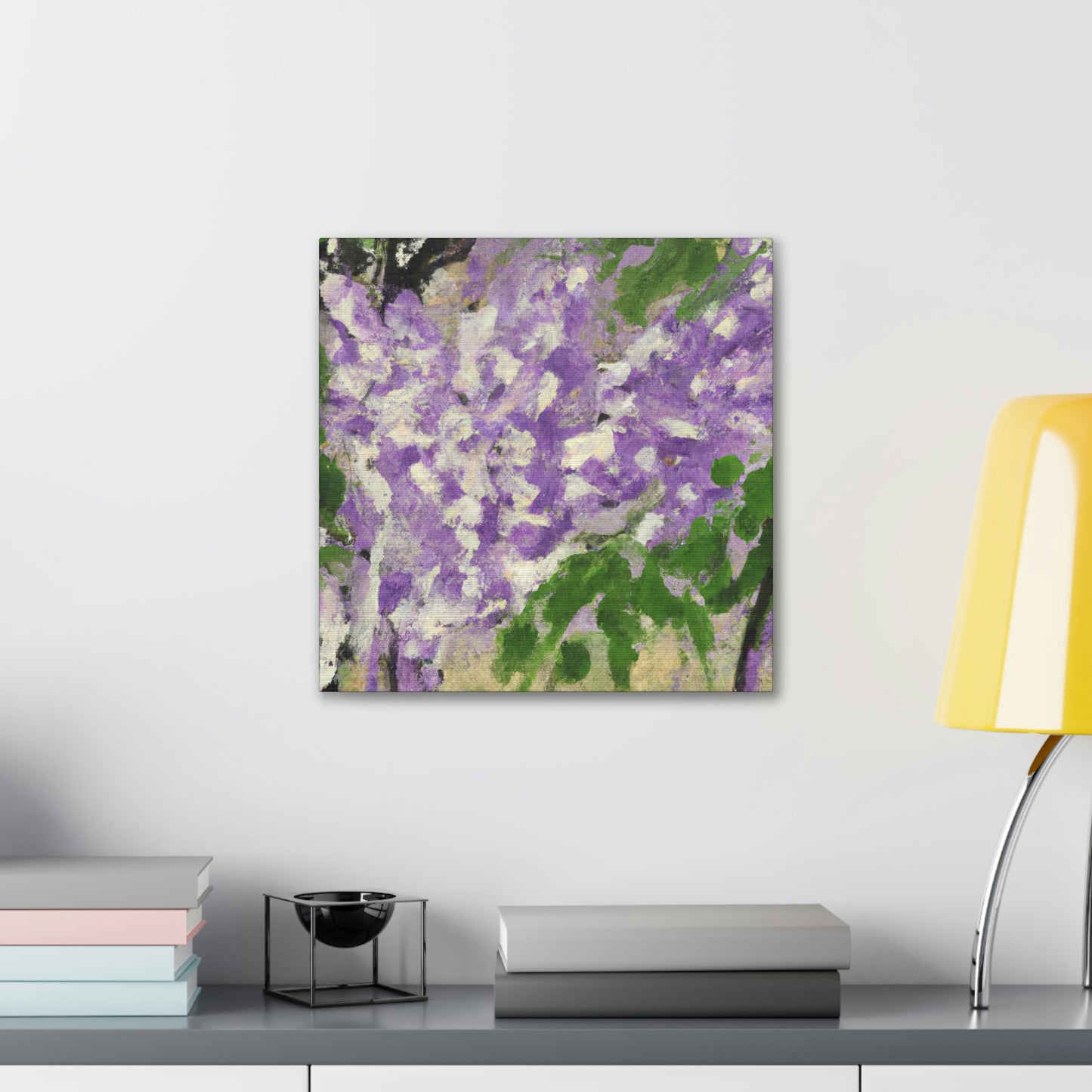 Lilac In Expressionism - Canvas