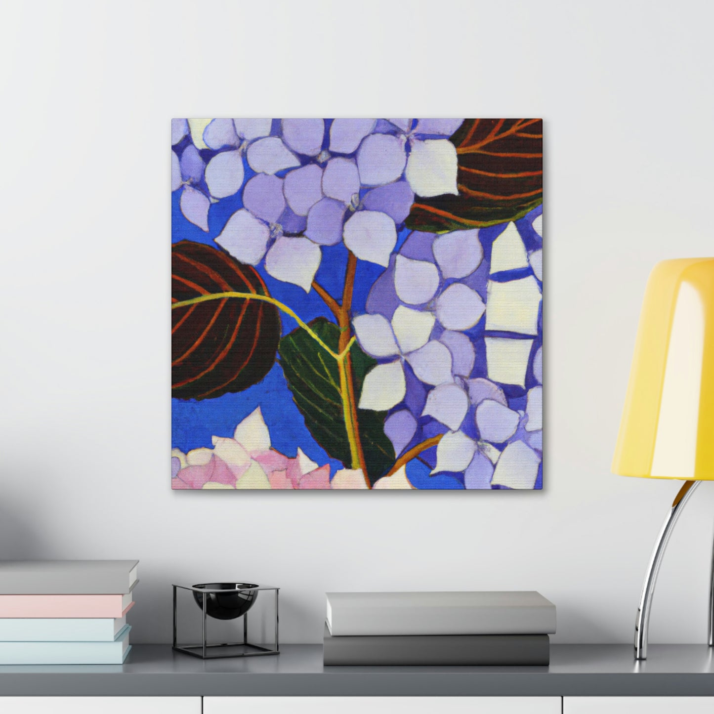 "Hydrangea in Sunrise" - Canvas