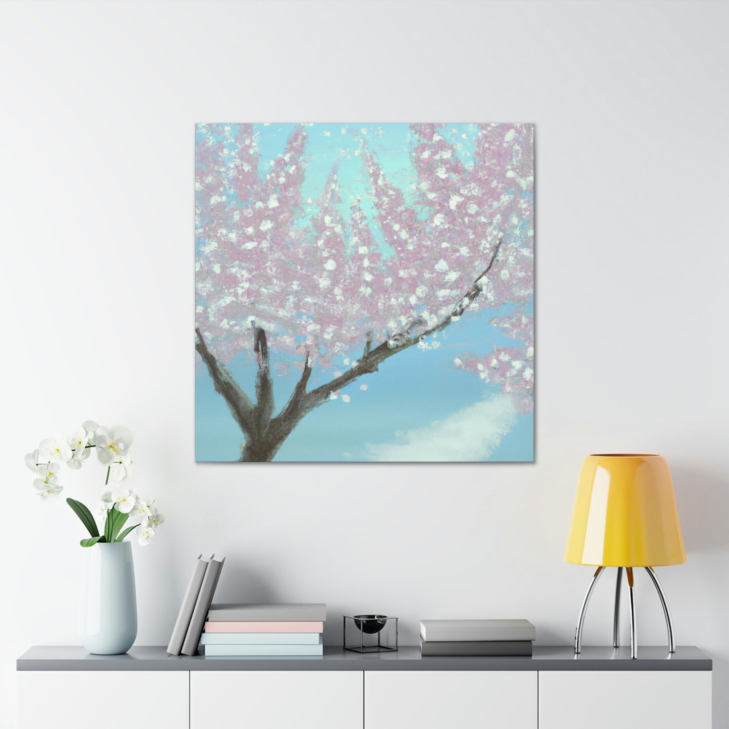 "Cherry Blossom Fantasia" - Canvas