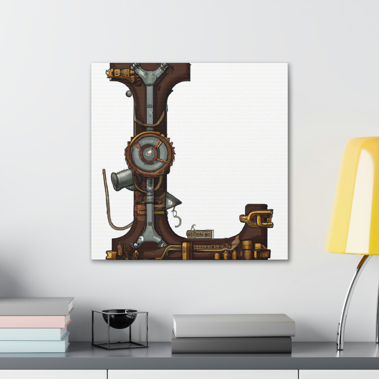 The Clockwork Lady - Canvas