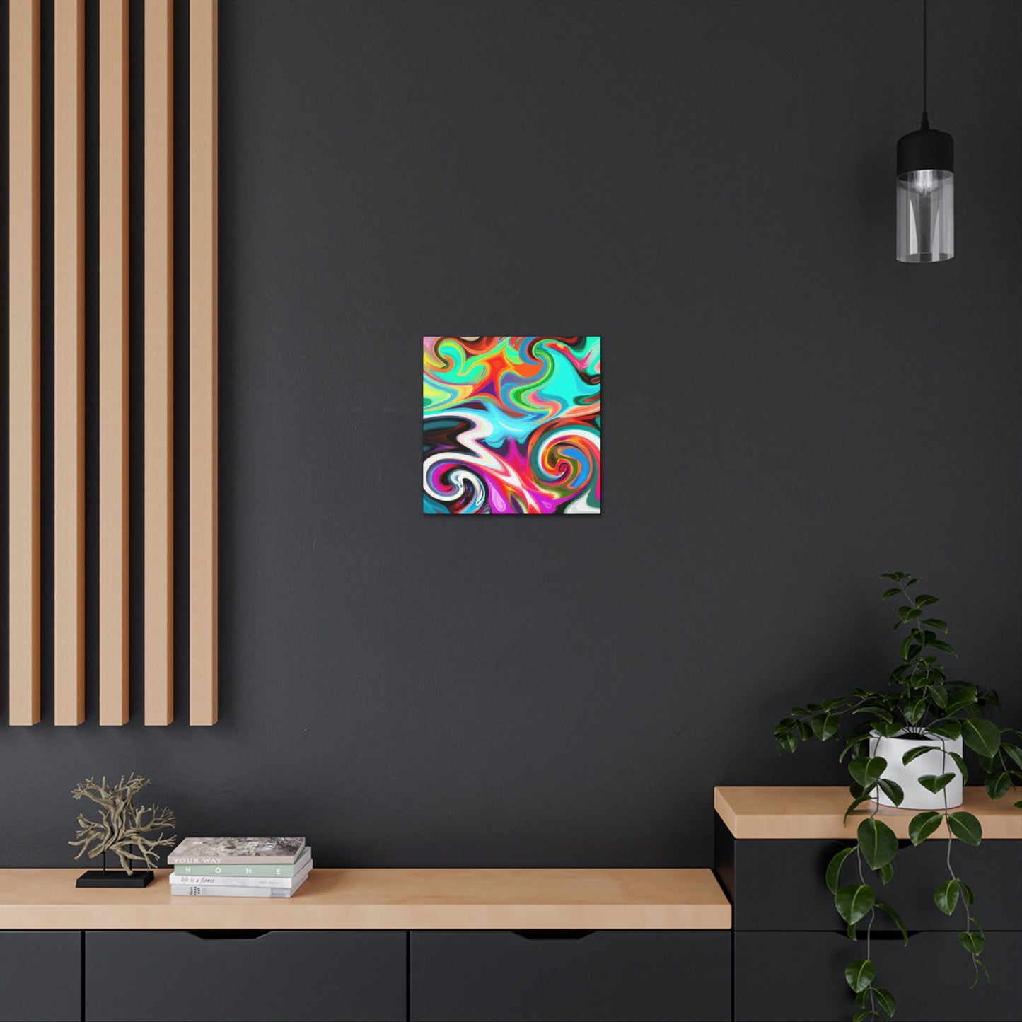 "Stardust Symphony Glows" - Canvas