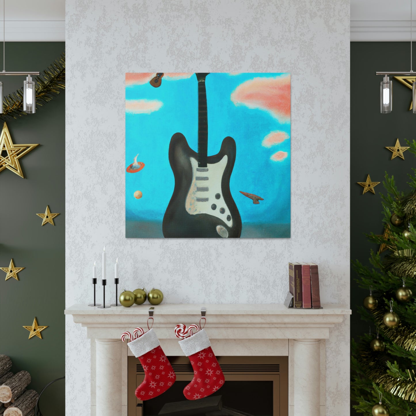 "Fender in Minimalism" - Canvas