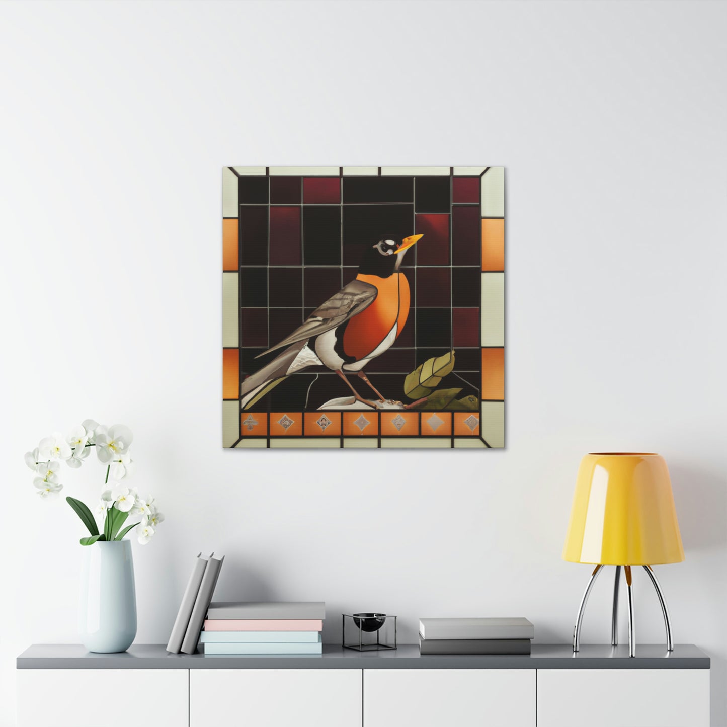 "Songbird of the Roaring Twenties" - Canvas