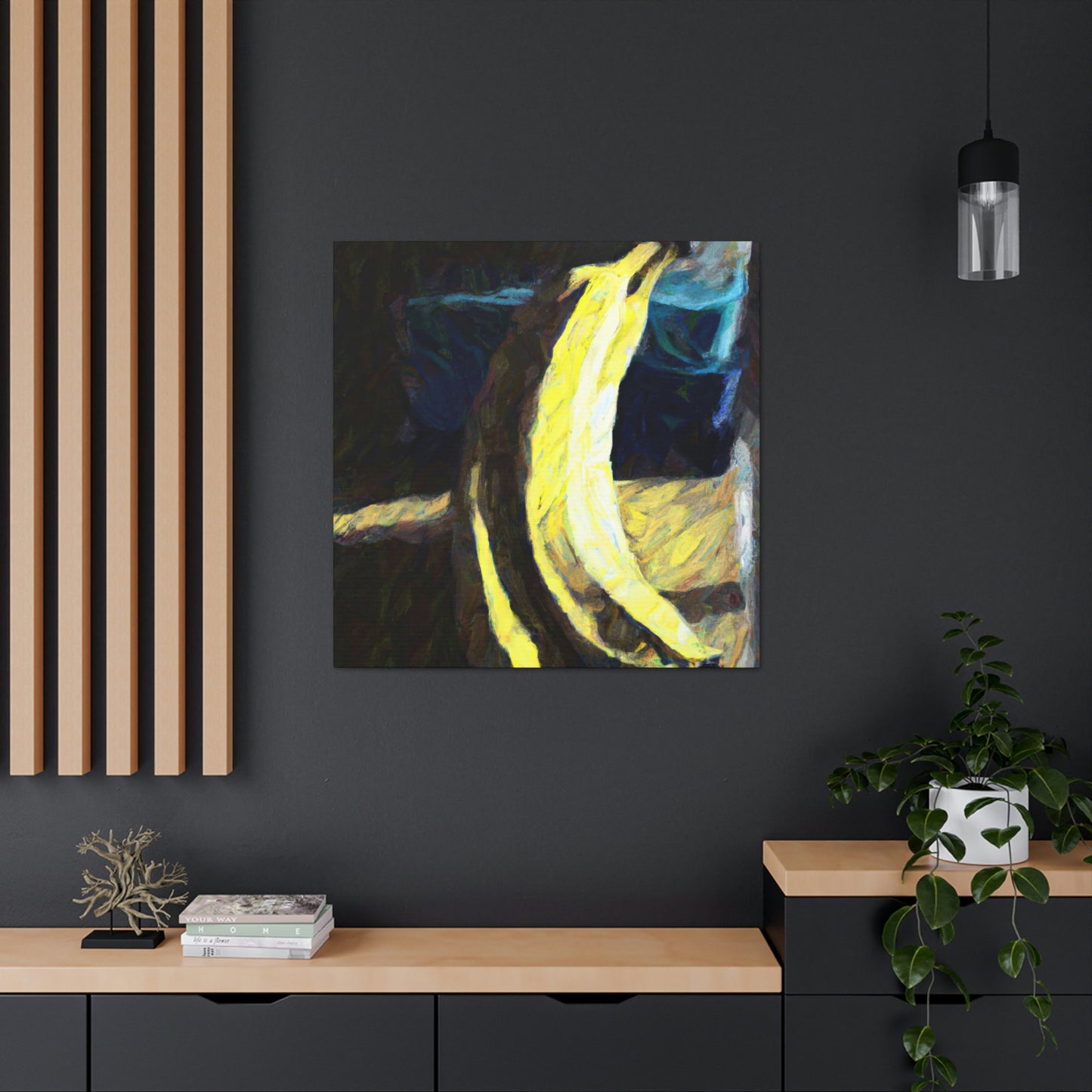 Banana Burst of Realism - Canvas