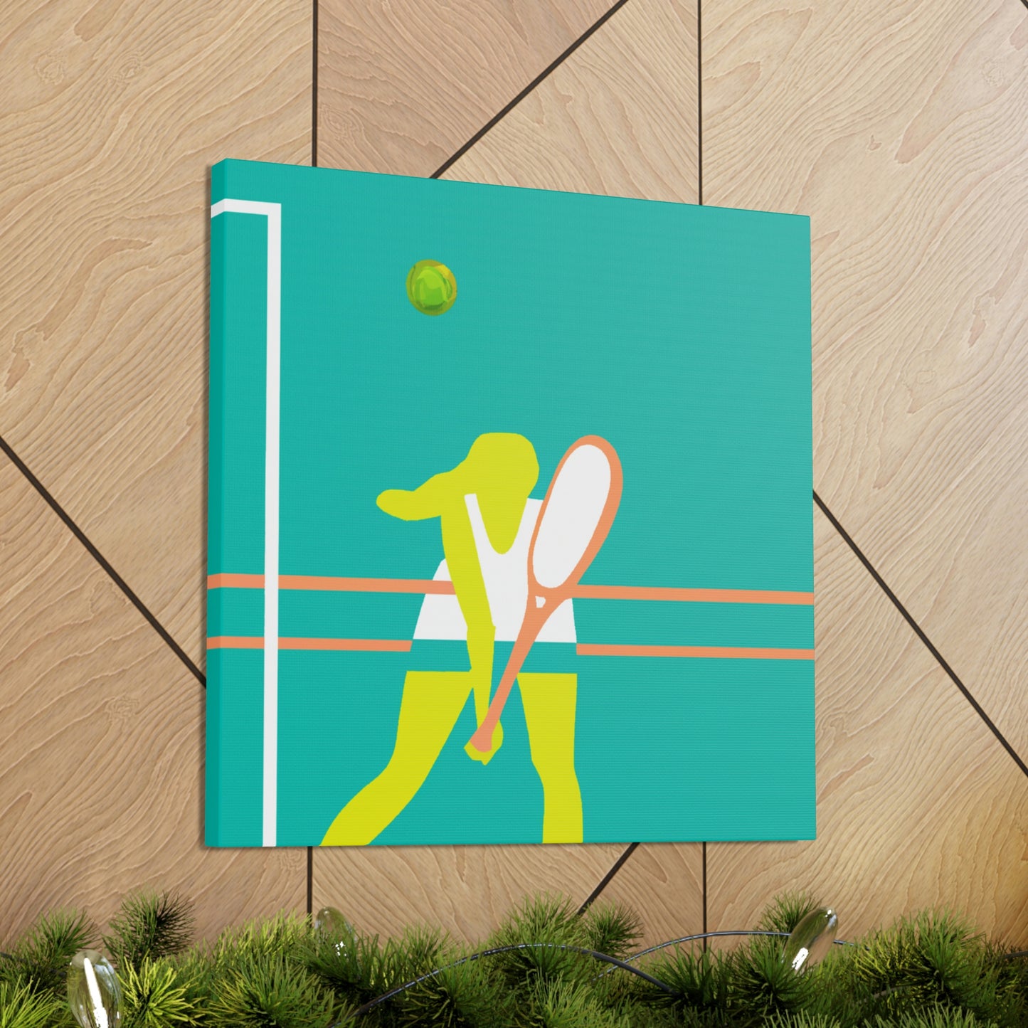 Tennis in Simplicity - Canvas