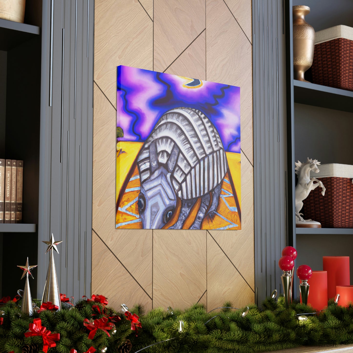 Armadillo in Deco - Canvas