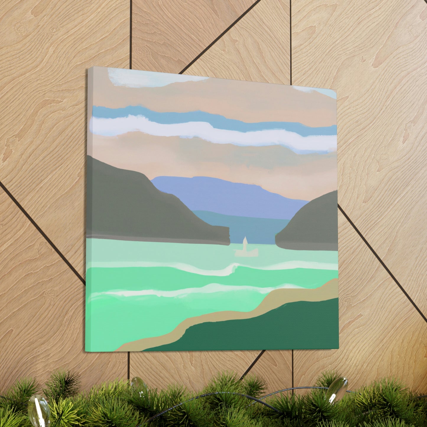 "Bay of Minimalism" - Canvas